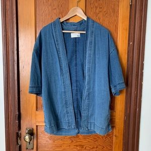 Aritzia Wilfred Arai Robe / Denim Kimono